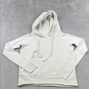 NEW Frank & Eileen XS 100% Cotton White Hooded Sweatshirt USA